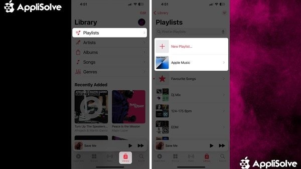 How to create collaborative playlist in Apple Music on iPhone