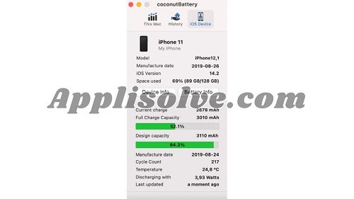 CoconutBattery For Mac Version 3.9.15 + (MacOS) 2024