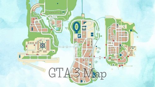 GTA 3 Map