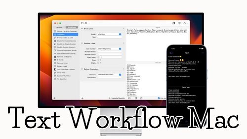 Text Workflow Mac [Version 1.9.2] Latest 2024 Download