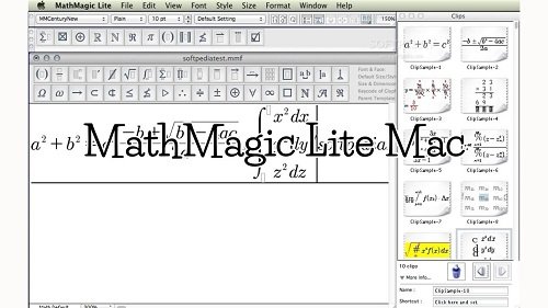 MathMagic Lite Mac (Version 10.11) Latset 2024