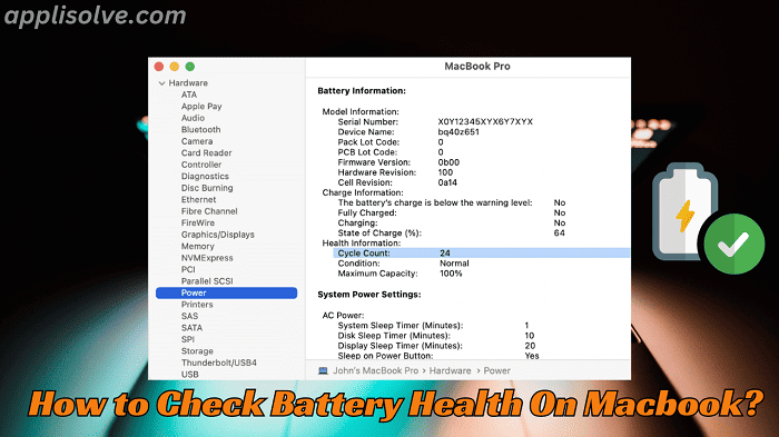 How to Check Battery Health On Macbook? [2 Easy Ways]